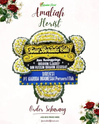 Papan Bunga Duka di Muara Dua